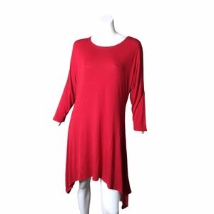 Mona Asymmetric Knit Dress